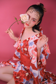 小舞怀孕开襟乳液狂飙
